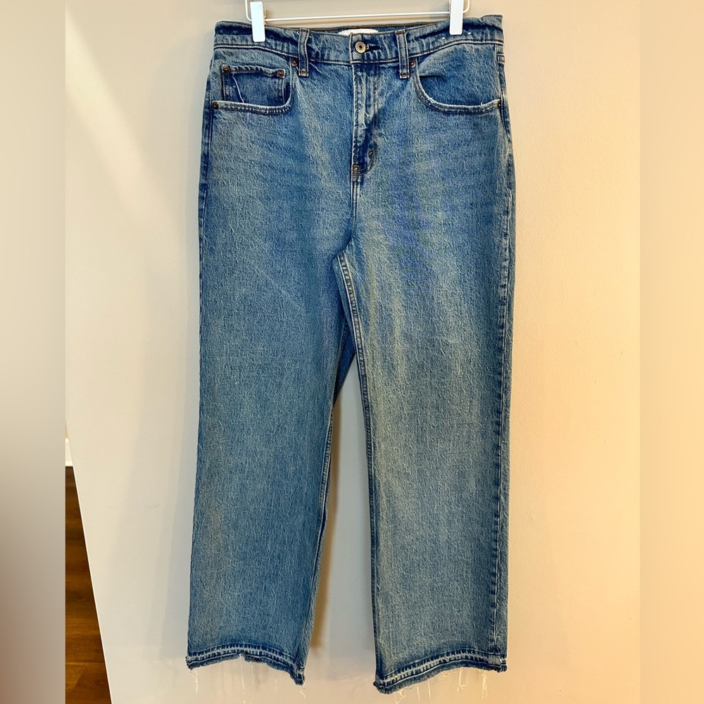 Abercrombie & Fitch Medium Blue Straight Jeans